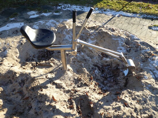 Produktbild Spielplatz Sandbagger aus Edelstahl #2