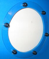 Produktbild Rundes Kunststofffenster flach #1