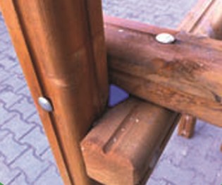 Dreiecks Ecken Spalt Verschlußstopfen