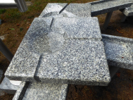 Granit Matschanlagen Elemente